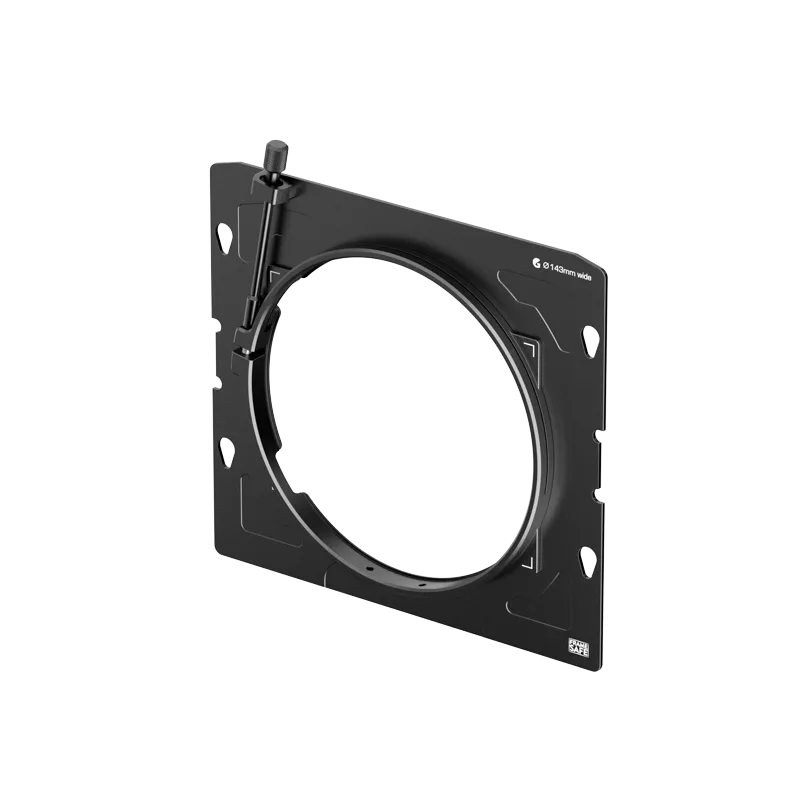 Bright Tangerine 6x6" Frame Safe Clamp Adapter (95mm)