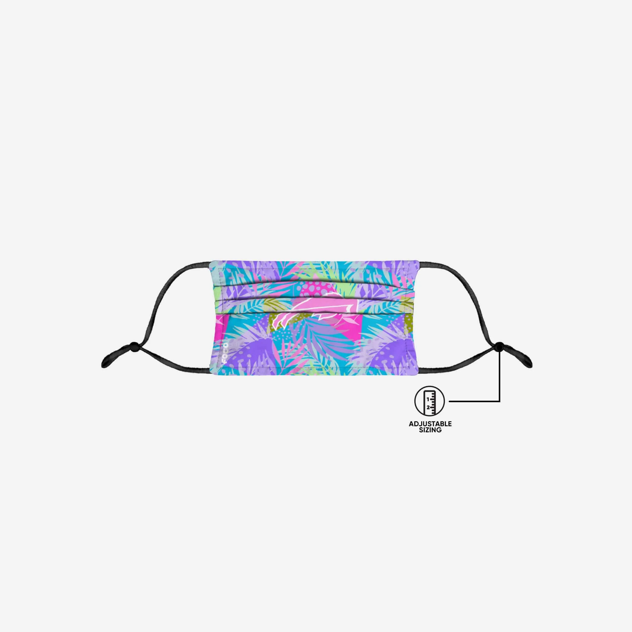 Buffalo Bills Neon Floral 3 Pack Face Cover