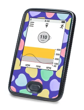 Candy Hearts DEXCOM G6 Touchscreen Receiver