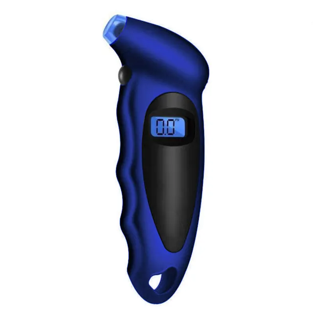 Car Tire Air Pressure Gauge with Backlight and LCD Display