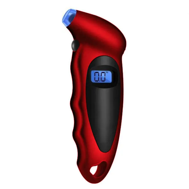 Car Tire Air Pressure Gauge with Backlight and LCD Display
