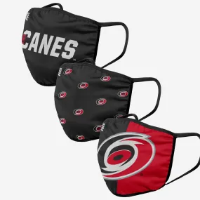 Carolina Hurricanes 3 Pack Face Cover