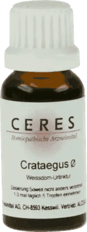 CERES Crataegus, chronic heart disease, pain with anxiety, treating high blood pressure
