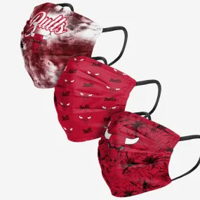 Chicago Bulls Womens Matchday 3 Pack Face Cover