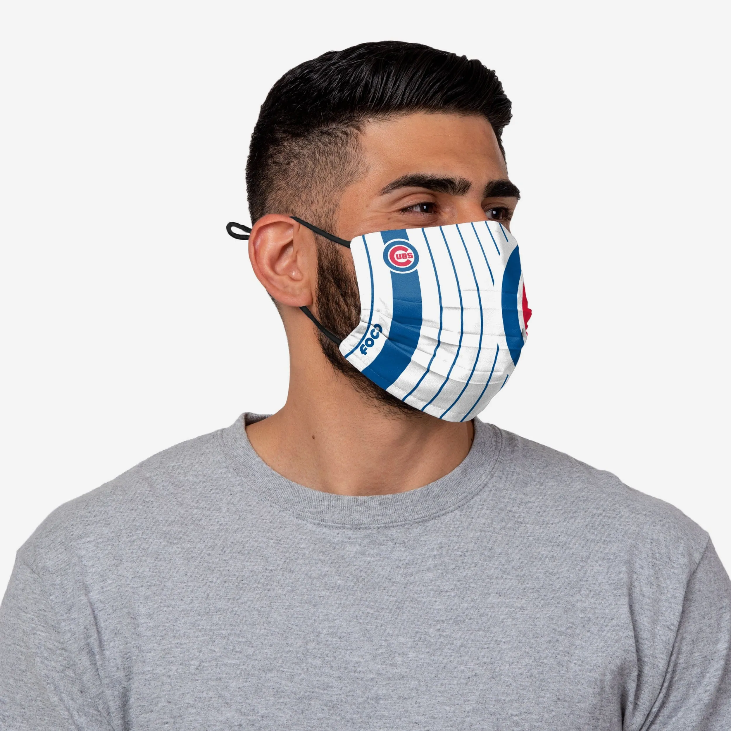 Chicago Cubs Big Logo Gameday Face Cover