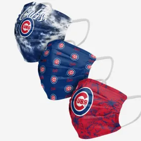 Chicago Cubs Womens Matchday 3 Pack Face Cover