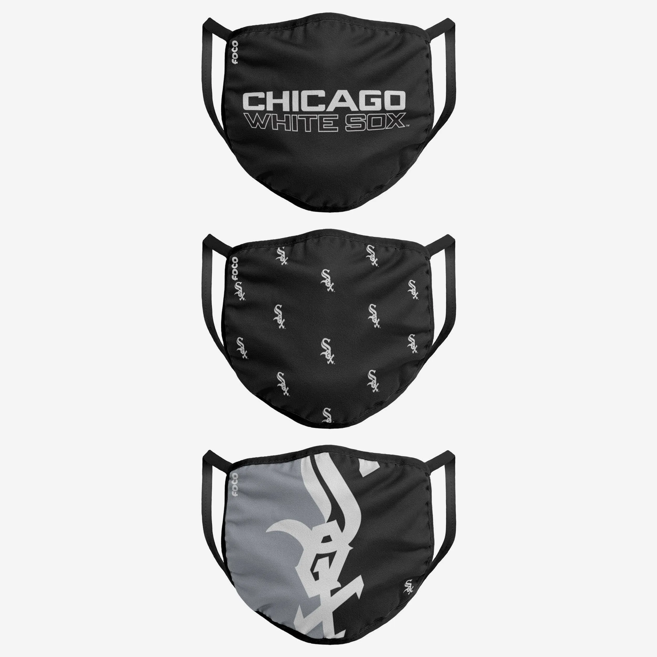 Chicago White Sox 3 Pack Face Cover