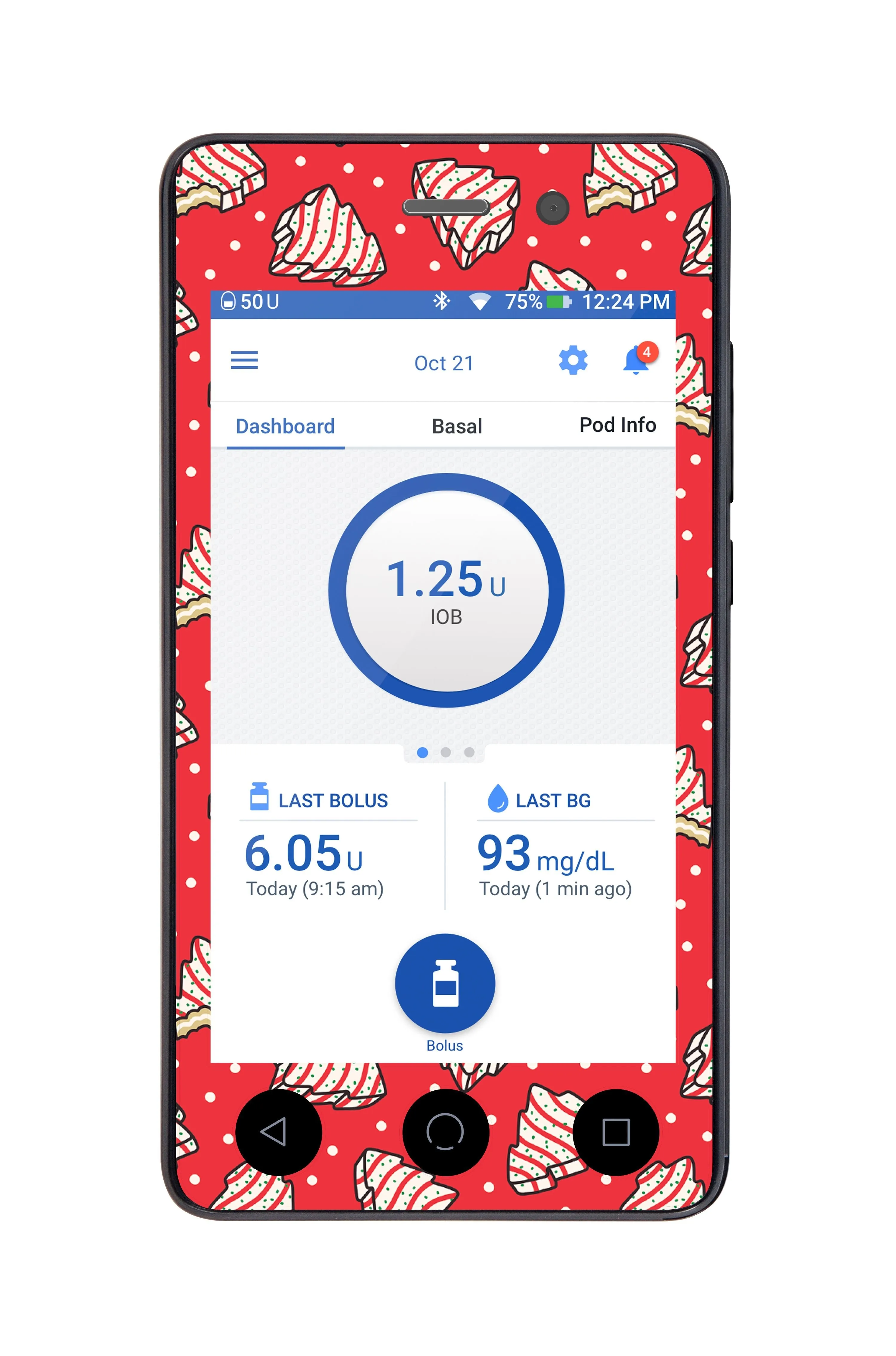 Christmas Cakes Omnipod DASH™