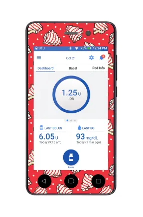 Christmas Cakes Omnipod DASH™