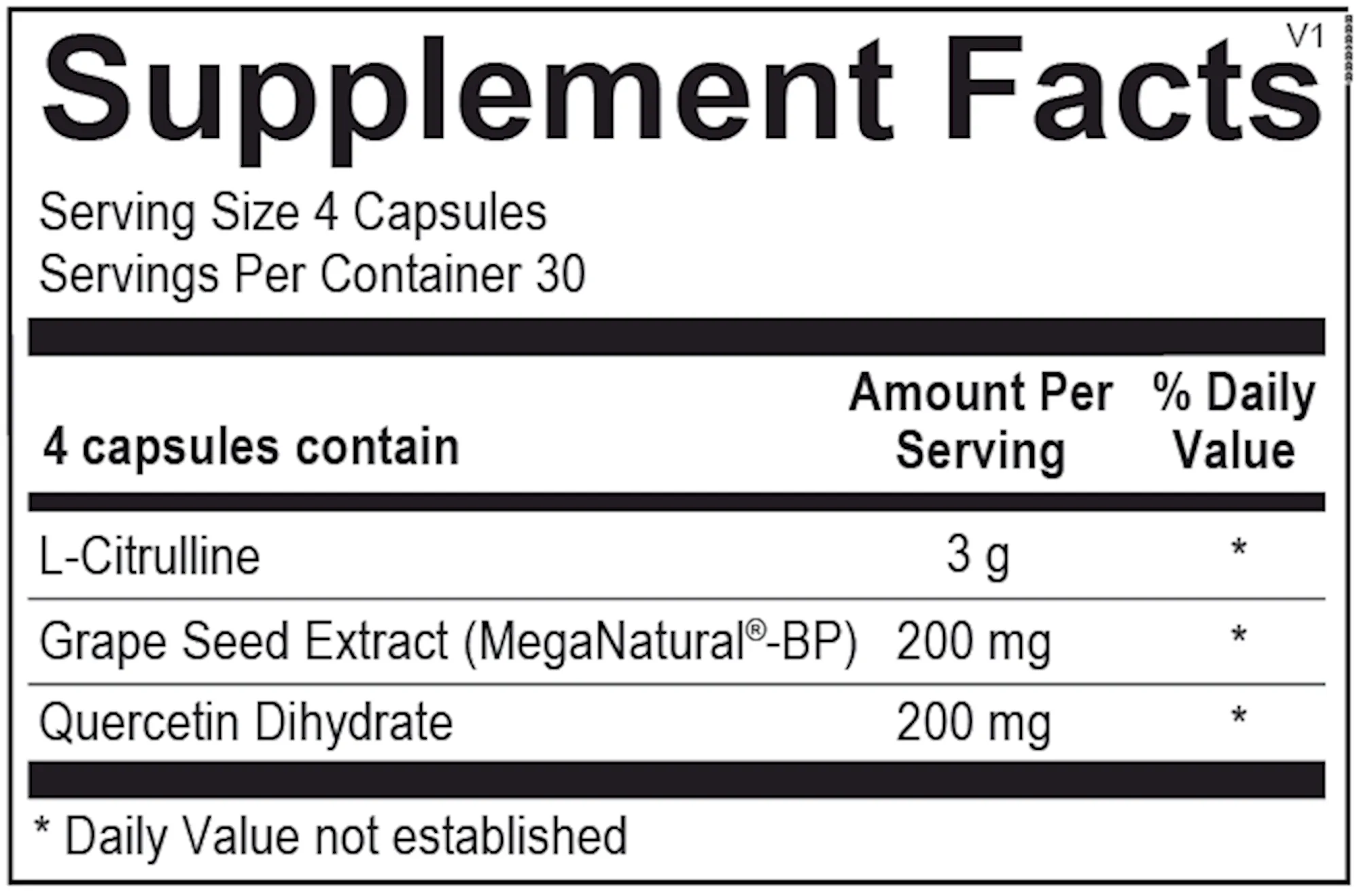 CitraNOX 120 caps (Alternative to Perfusia Plus)