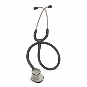 Classic Stethoscope 3M Littmann  Lightweight II S.E. Black 1-Tube 28 Inch Tube Double Sided Chestpie Count of 1 By 3M