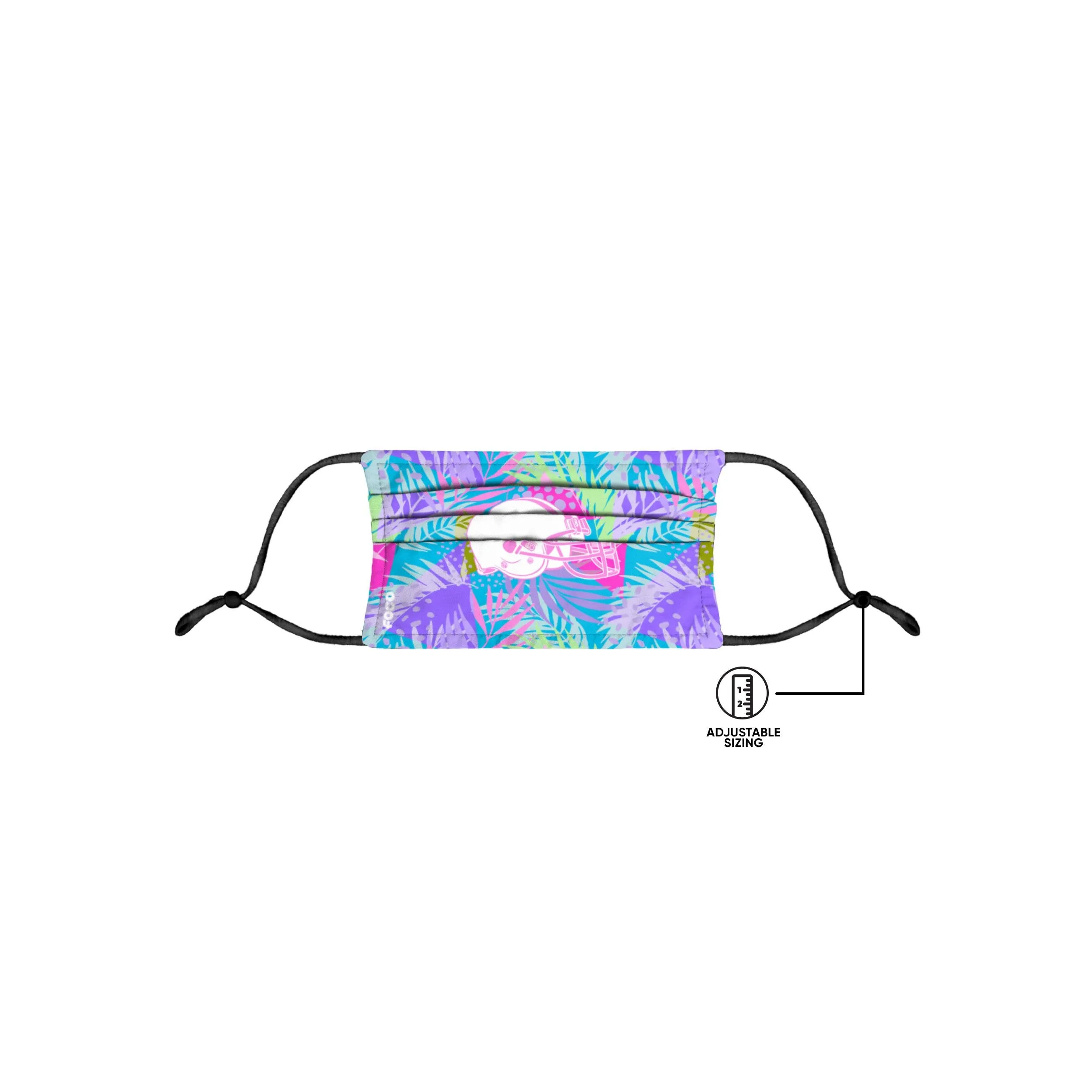 Cleveland Browns NFL Neon Floral 3 Pack Face Cover