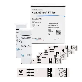 CoaguChek PT Test Strips for Pro II System 2 x 24 Tests
