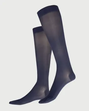 Compression Knee-Highs Socks | Navy