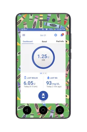 Crayons Omnipod DASH™