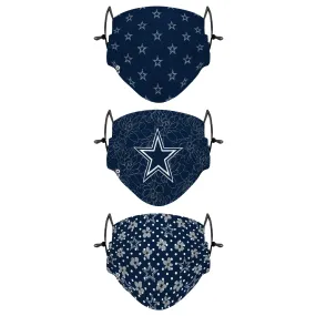 Dallas Cowboys NFL Gameday Gardener 3 Pack Face Cover