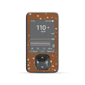 Deer Hide DEXCOM G7 and Stelo and G6 Touchscreen Receiver Sticker