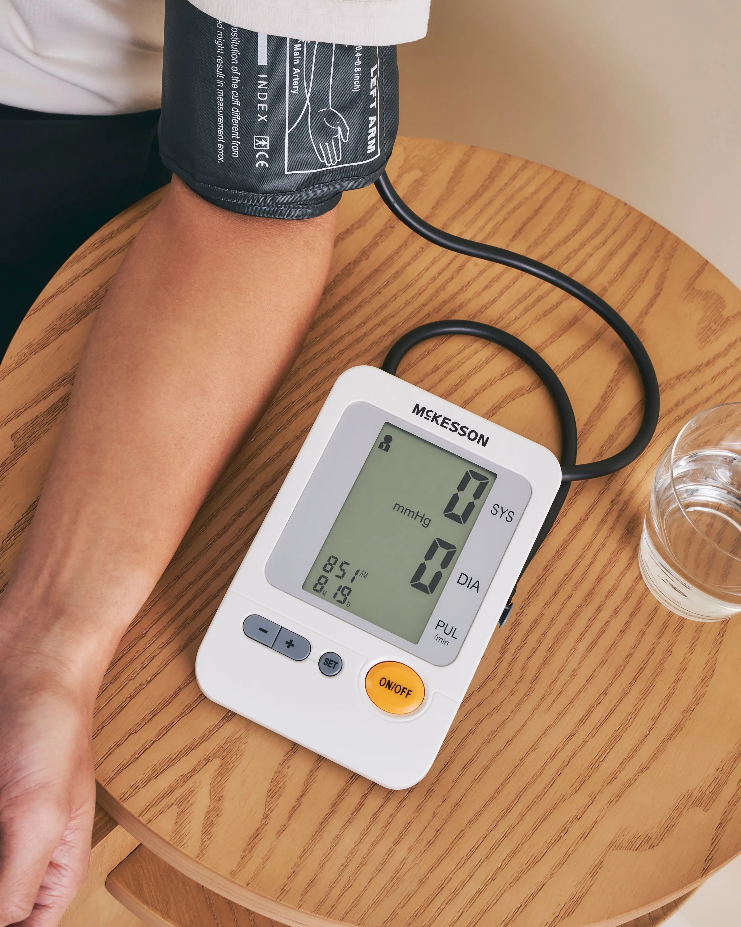 Digital Blood Pressure Monitor with Arm Cuff