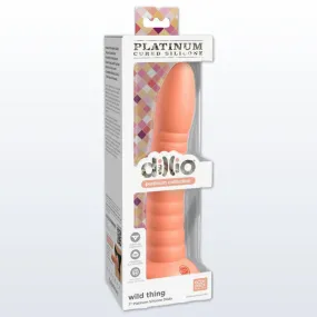 Dillio Platinum - Wild Thing 7" Dildo - Peach