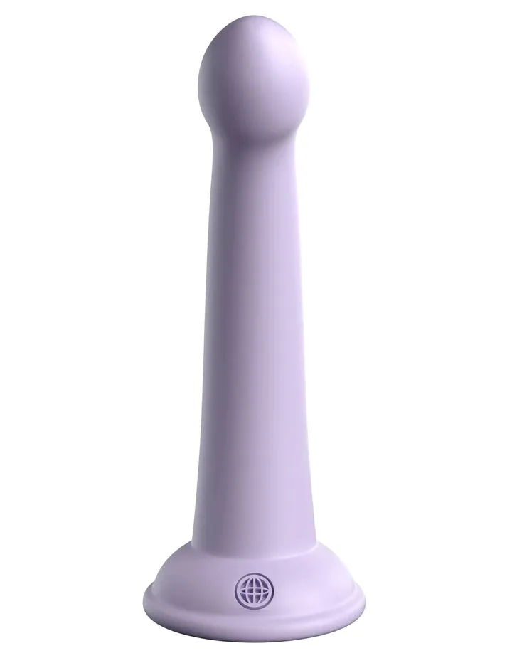 Dillio Secret Explorer 6 in. Platinum Silicone Dildo - All Colors