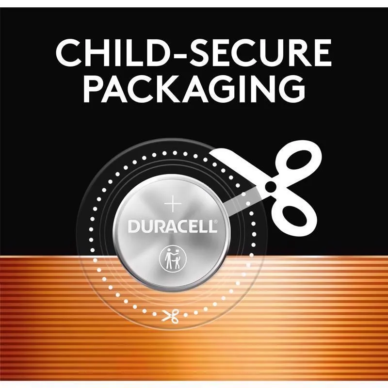 Duracell Lithium Coin 2032 3 V 225 mAh Security and Electronic Battery 1 pk