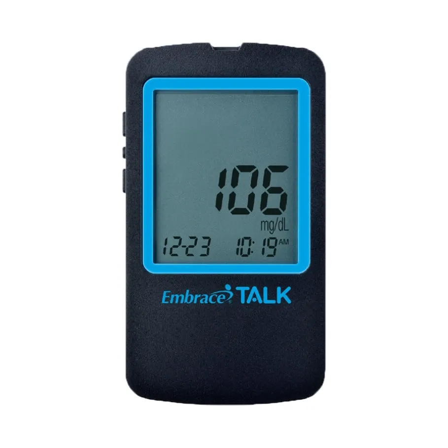 Embrace TALK Meter & 2 Boxes of Embrace TALK Test Strips