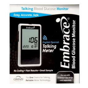 Embrace® Talking Blood Glucose Monitor