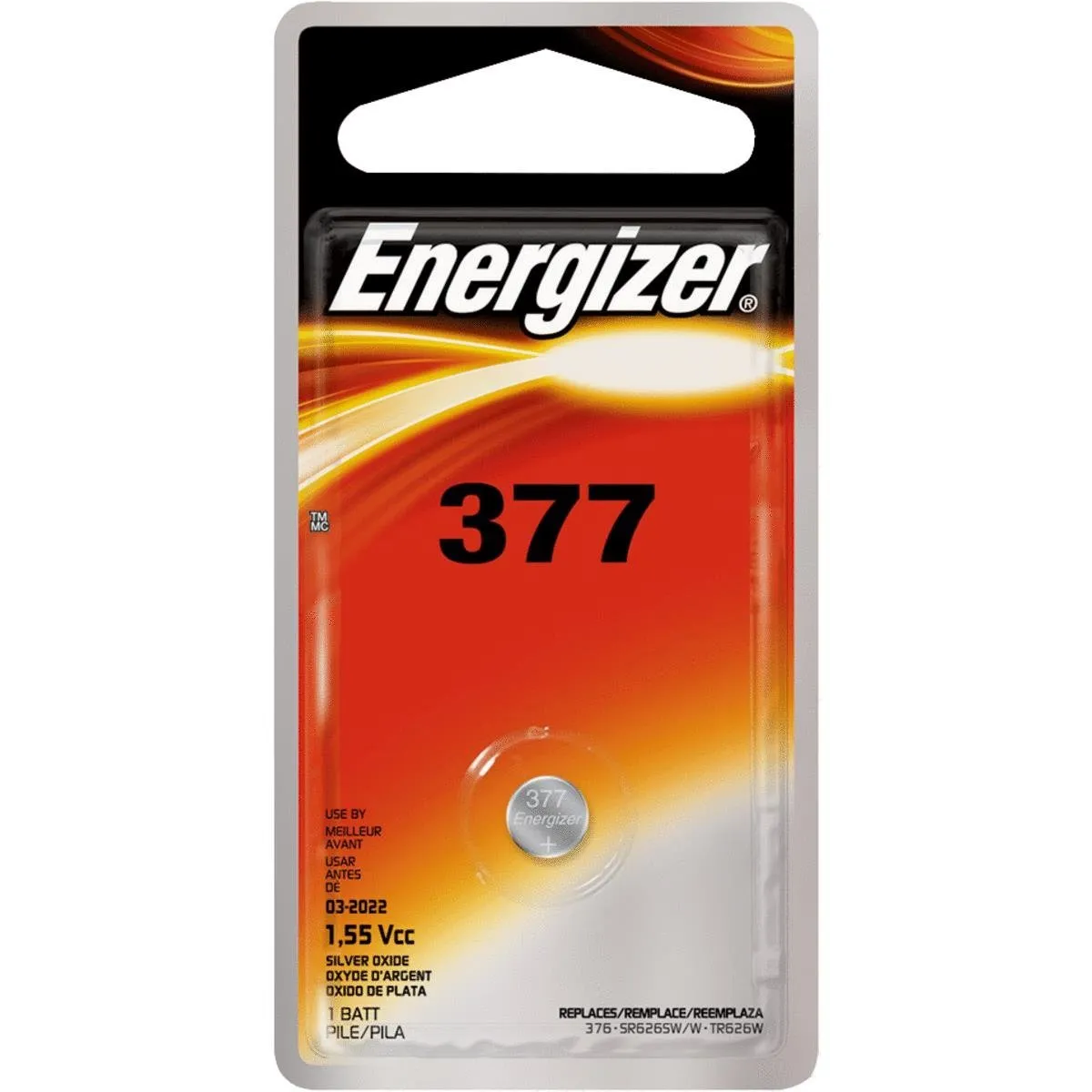 Energizer Silver 377 / 376 Battery