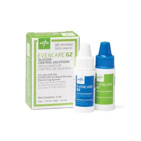 EvenCare G2 Blood Glucose System,CLIA Waived (box of 1)