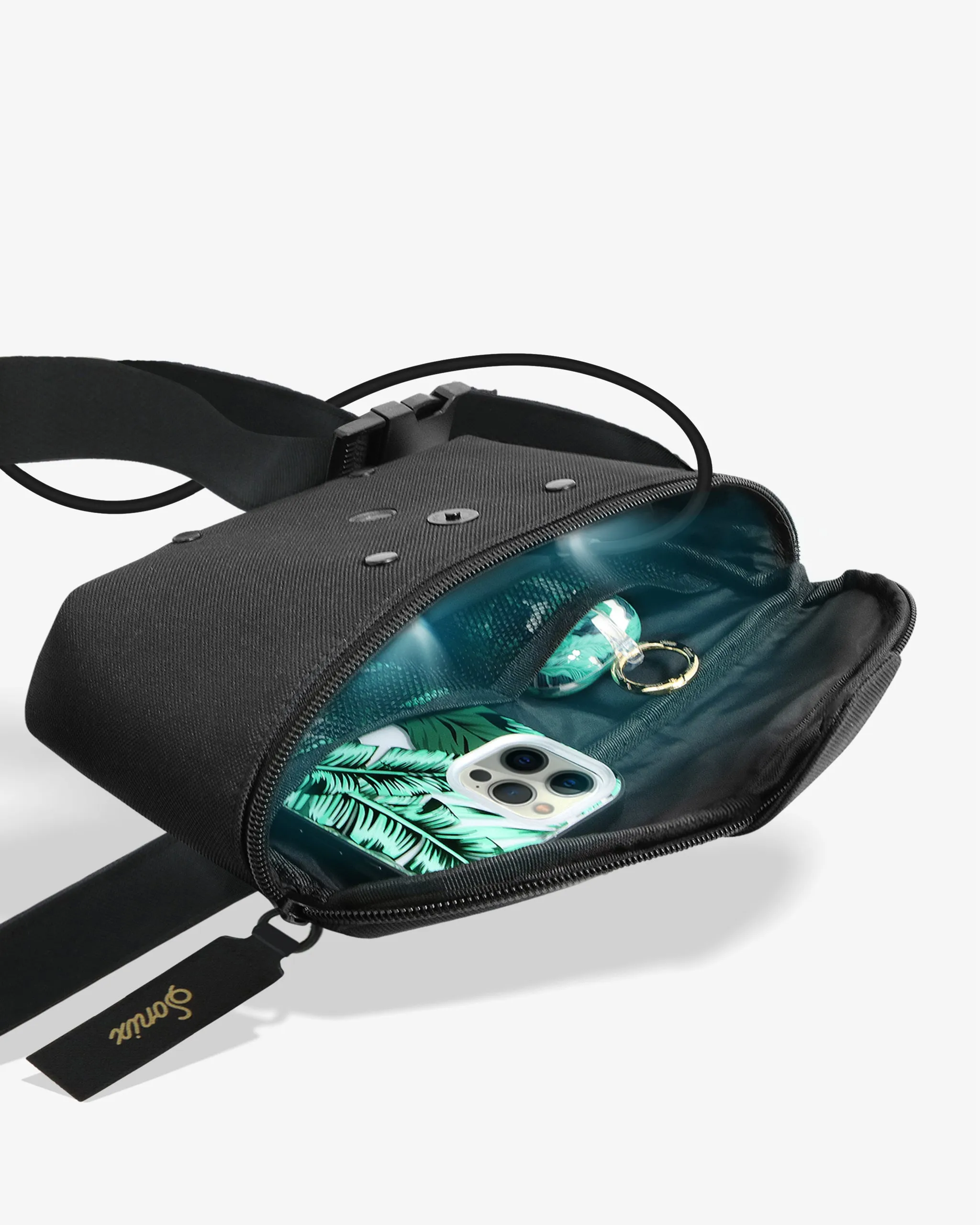 Everywhere Sanitizing UV Bag - Black