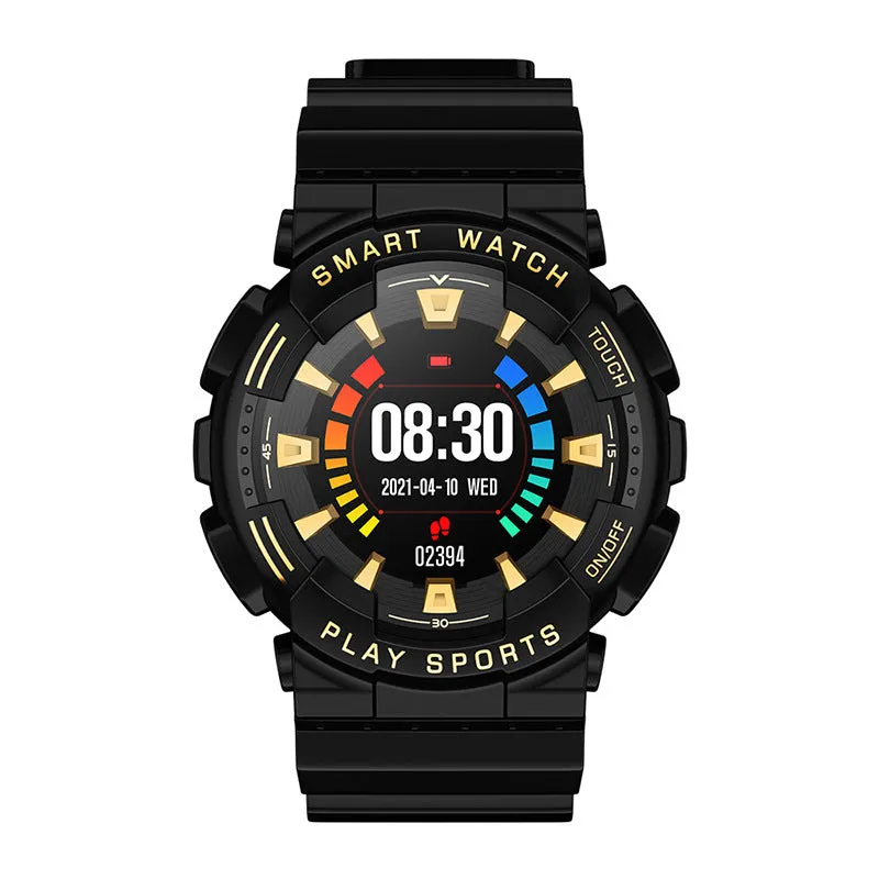 Fashion Trend Heart Rate Meter Step Smart Sports Waterproof Watch Phone Message Reminder Step Mileage Watch