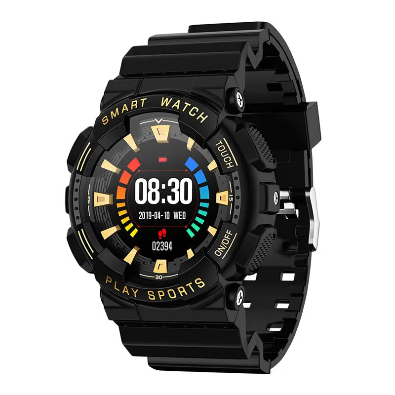 Fashion Trend Heart Rate Meter Step Smart Sports Waterproof Watch Phone Message Reminder Step Mileage Watch