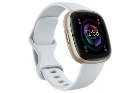 Fitbit Sense 2 Smartwatch | Blue Mist & Soft Gold