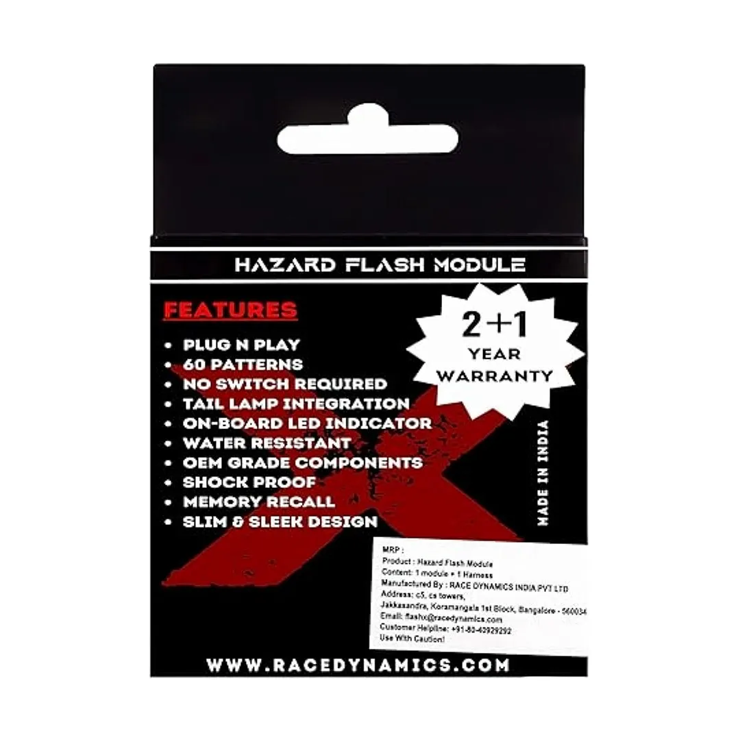 Flash X Hazard For Yamaha Aerox