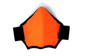 fluorescent orange mask