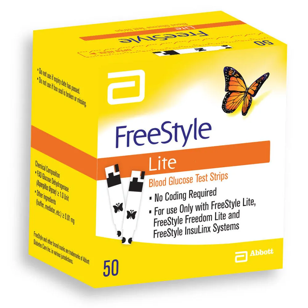 FreeStyle Lite Test Strips VAT Relief