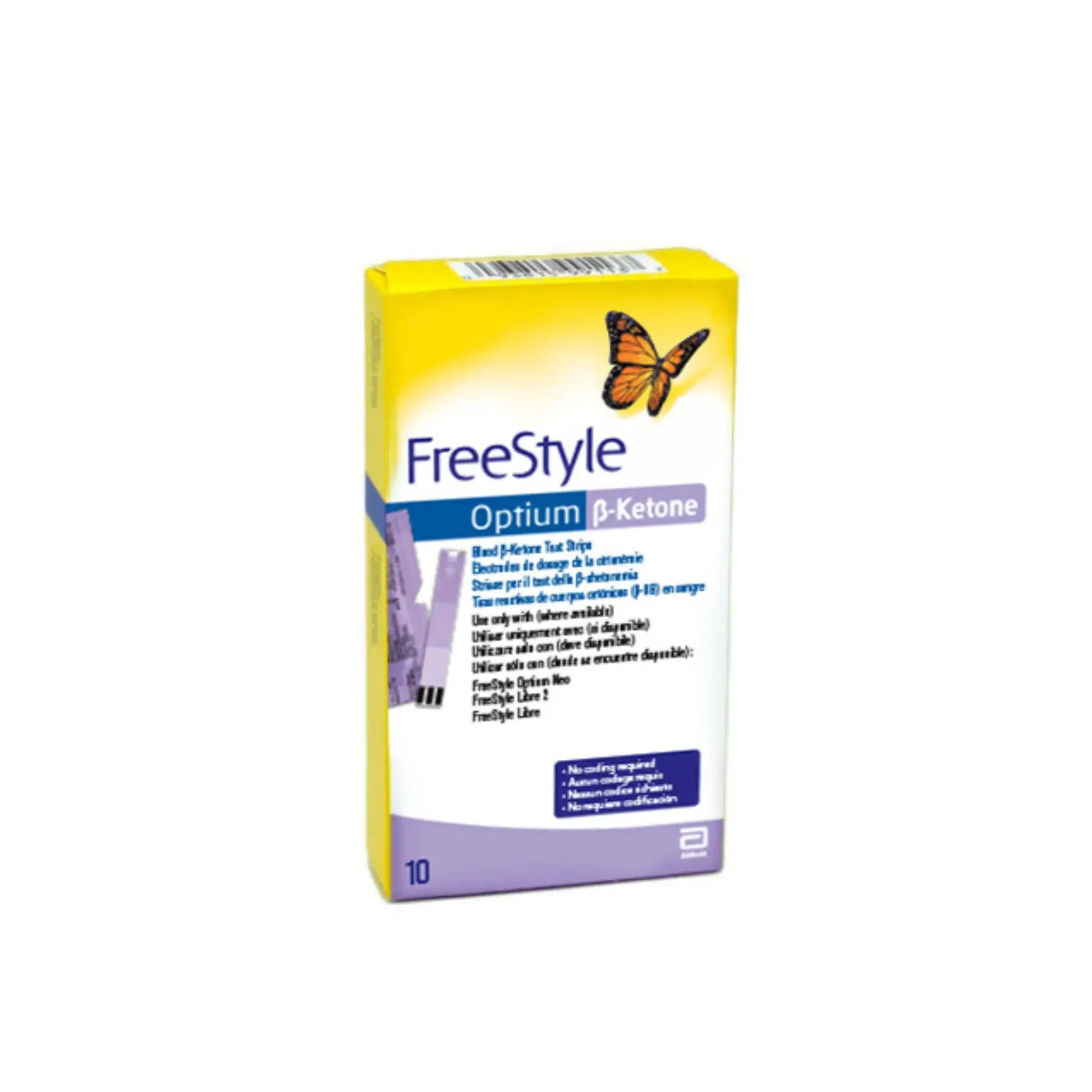 Freestyle Optium Ketone - 10 Strips