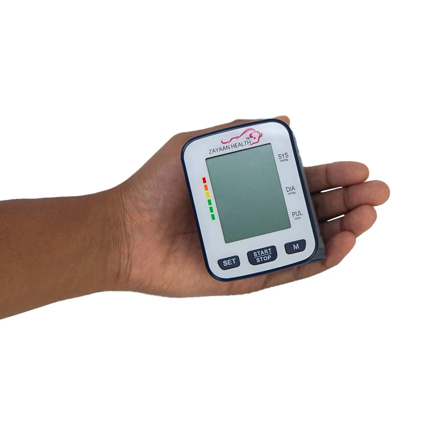 Fully Automatic Wrist Blood Pressure Monitor, 120 Memory, Fast Response, Storage Case Included