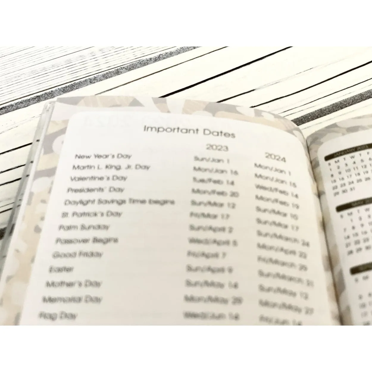 Garden Spirit: Two Year Pocket Calendar/Planner (2024-2025)