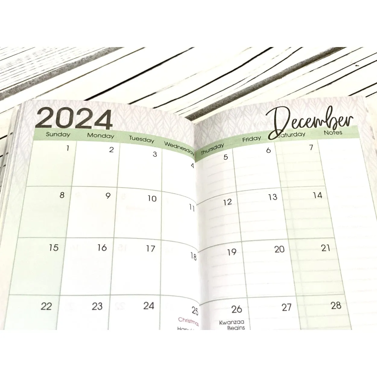 Garden Spirit: Two Year Pocket Calendar/Planner (2024-2025)