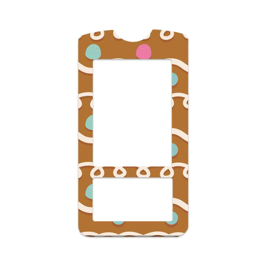 Gingerbread Sticker for OneTouch Verio IQ Glucometer