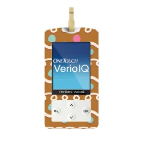 Gingerbread Sticker for OneTouch Verio IQ Glucometer
