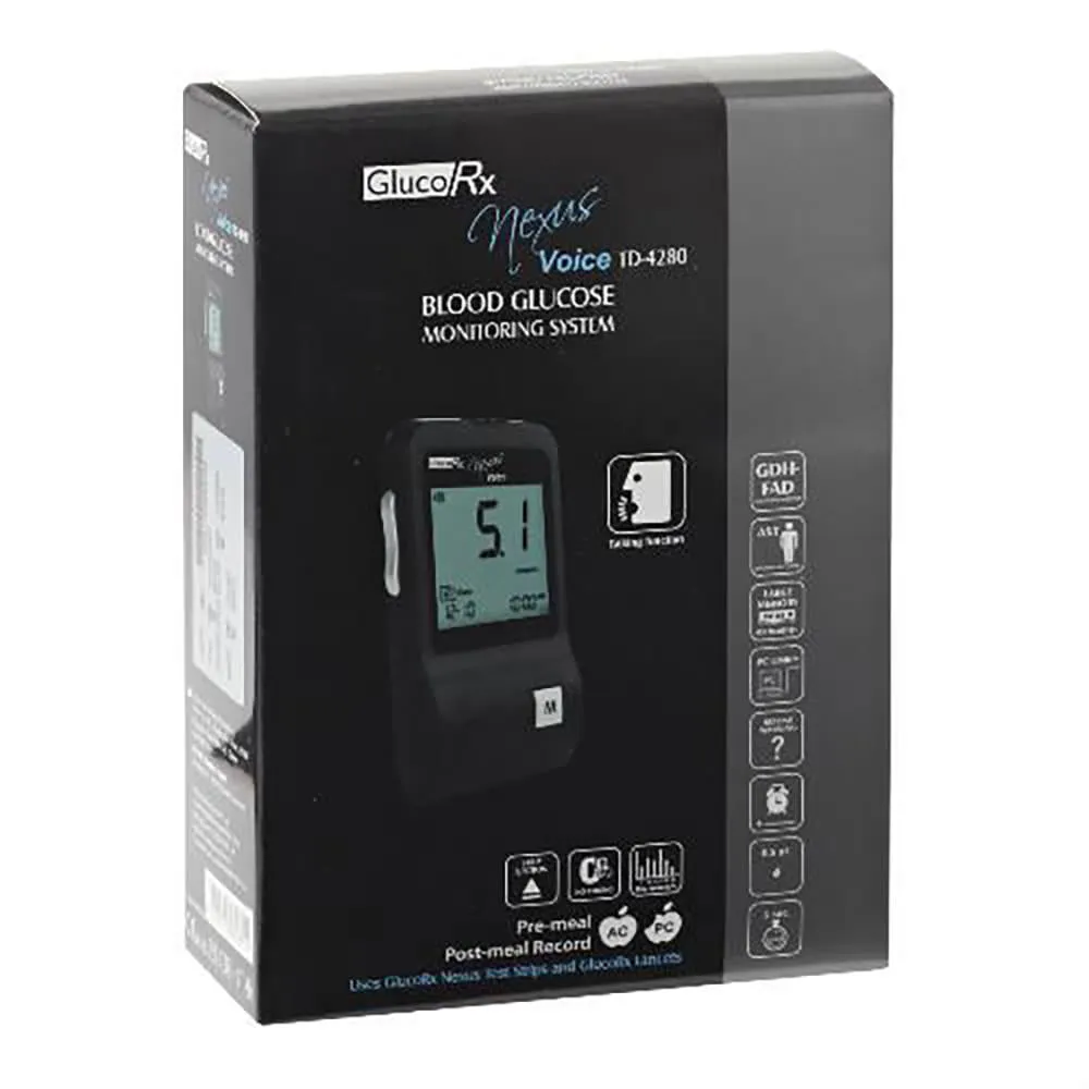 GlucoRx Nexus Voice TD4280 VAT relief