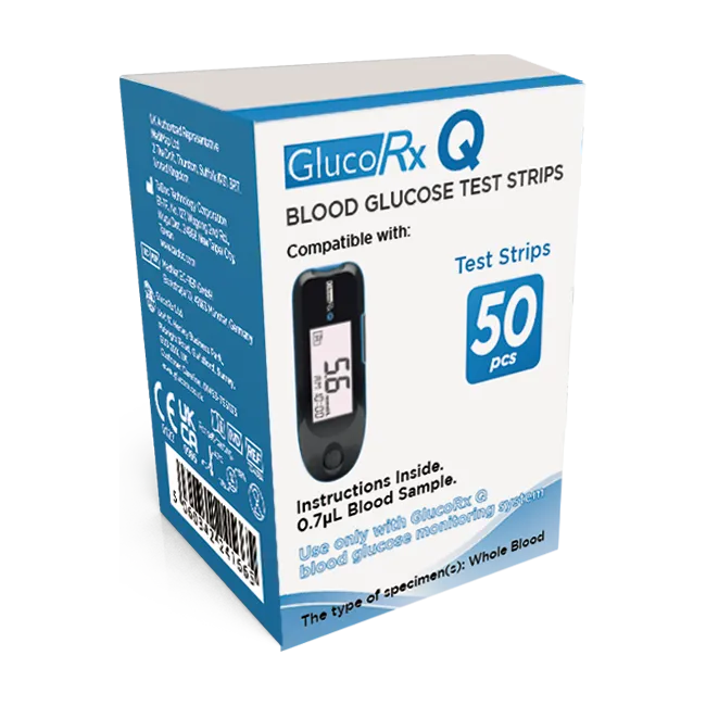 GlucoRx Q Strips (50pcs)