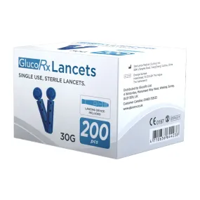 GlucoRx Sterile Lancets (200pcs)