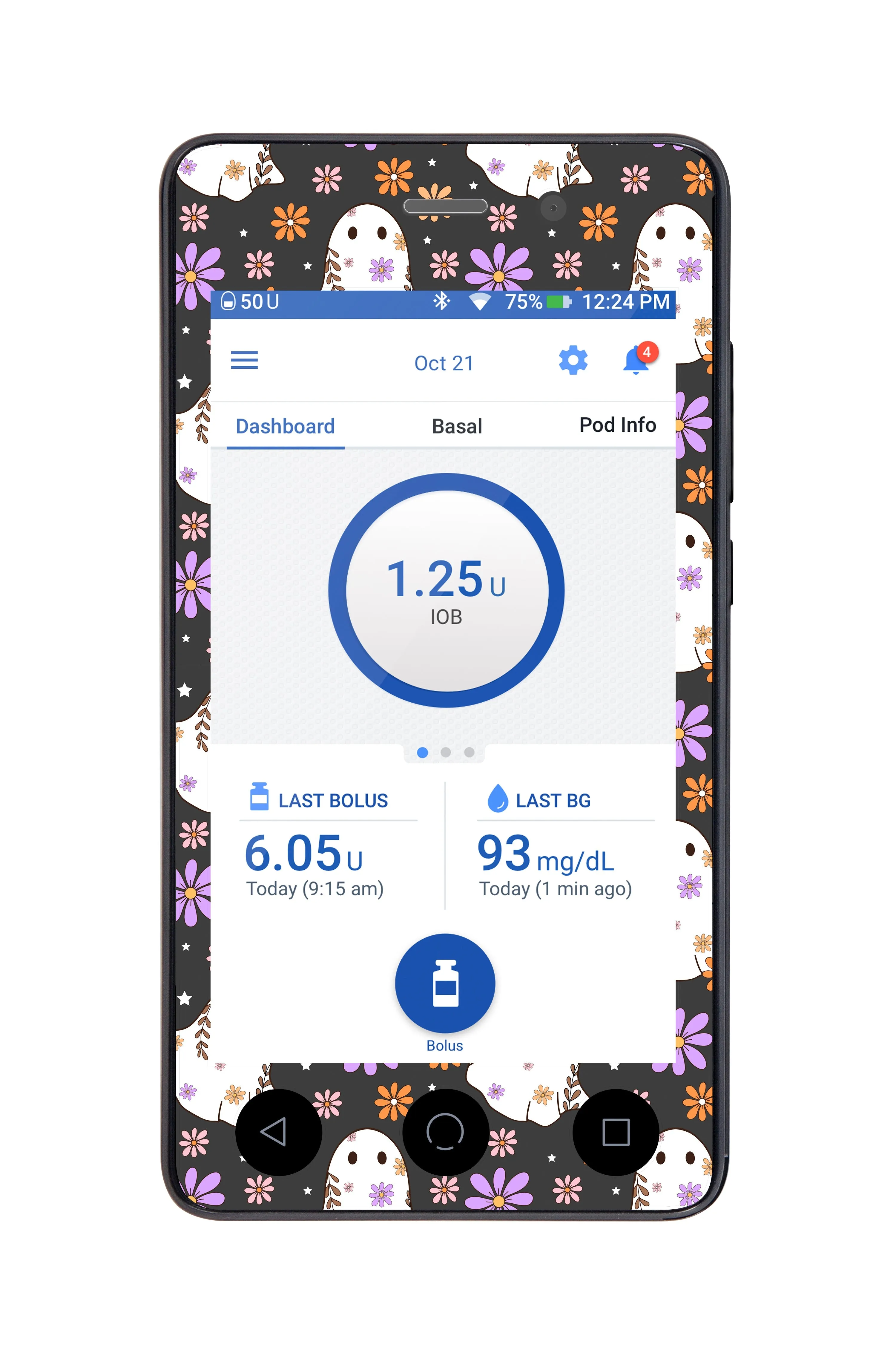 Groovy Ghosts for Omnipod DASH™