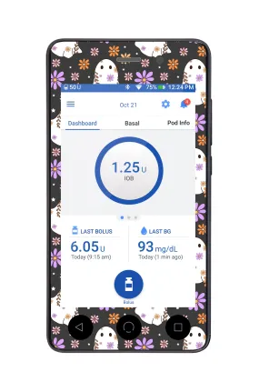 Groovy Ghosts for Omnipod DASH™