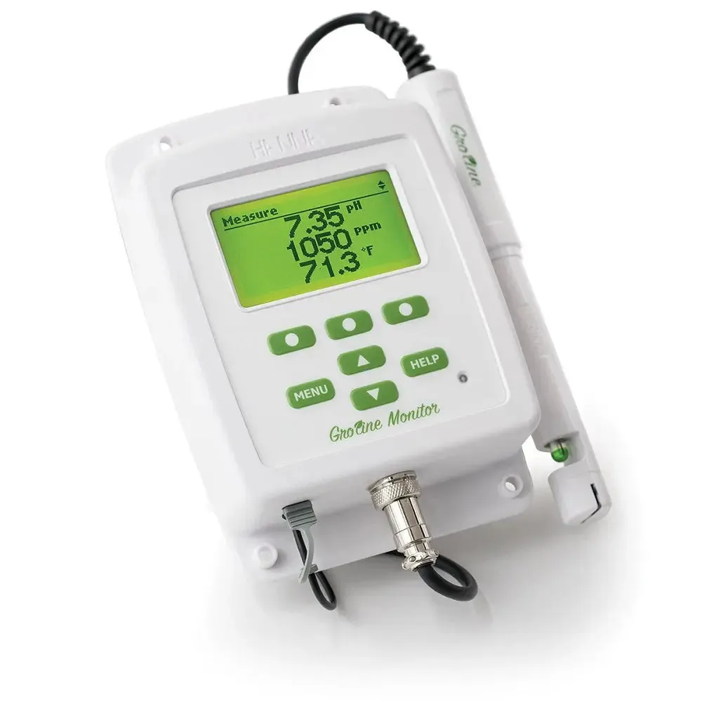 HANNA GroLine Nutrient Monitor for pH, EC, TDS, Temperature