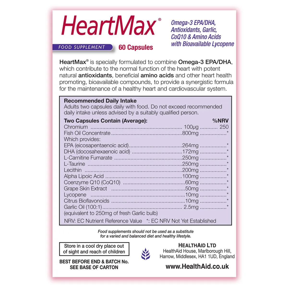 HeartMax® Capsules