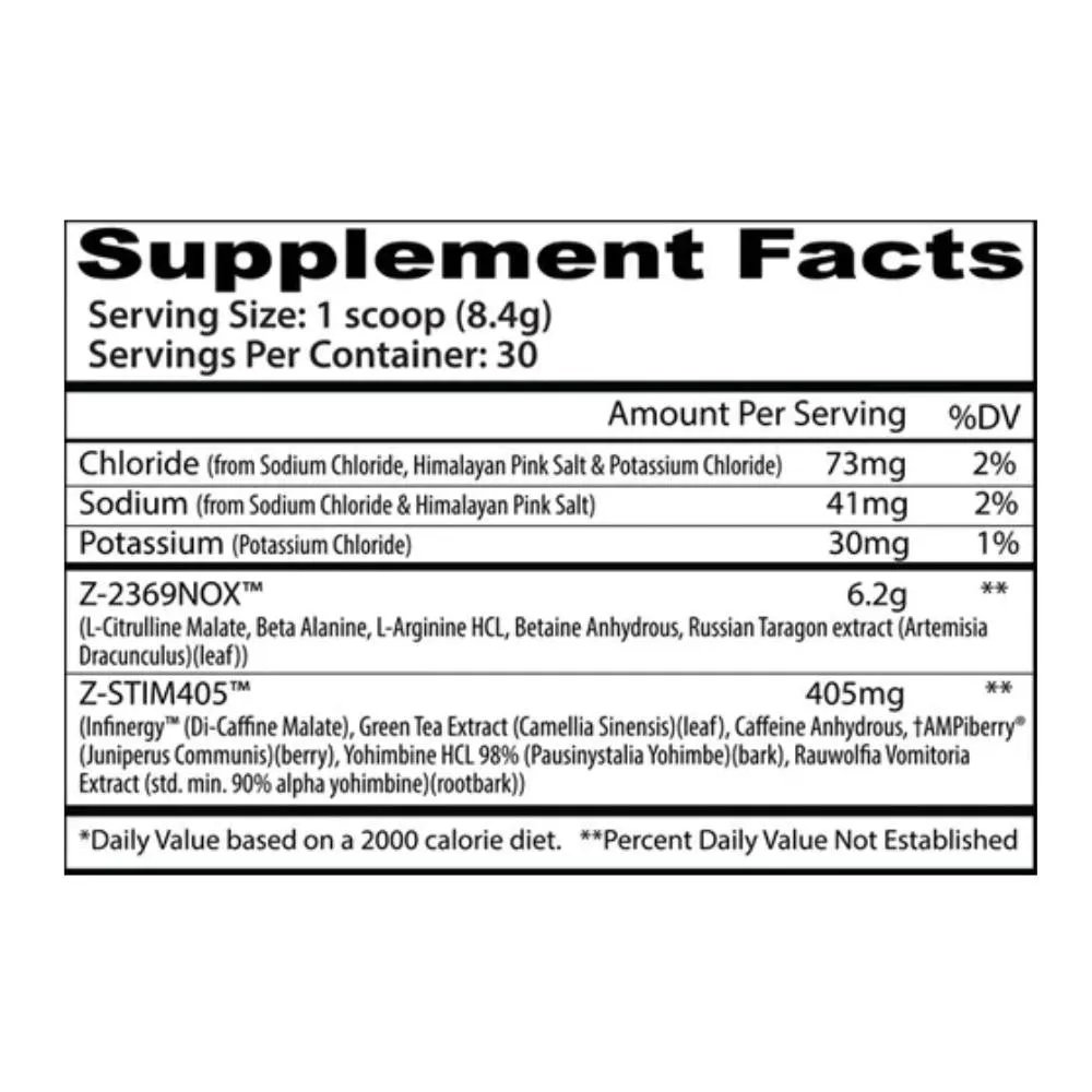 Insane Labz Psychotic War Zombie 30 Servings